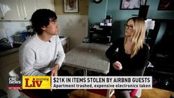 'Nice family' rips off $21K of Airbnb host's possessions News Clip