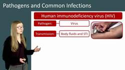 Pathogens and Common Infections: Types, Transmission, and Prevention Instructional Video