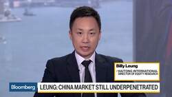 Alibaba, Tencent Rated 'Buy' at Haitong International, Leung Says News Clip