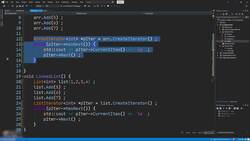 Behavioral Design Patterns in C++ - Containers - V (ListIterator) Instructional Video