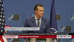 After troubling Trump comments, NATO members push Zelensky to be in peace talks News Clip