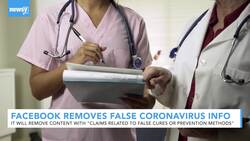 Facebook To Remove Content With Misinformation About Coronavirus News Clip