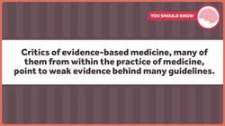 The Ups and Downs of Evidence Based Medicine Instructional Video