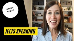 Band 9 Vocabulary for IELTS Art Questions Instructional Video