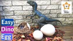 How to Make Dinosaur Eggs with Plaster of Paris Instructional Video
