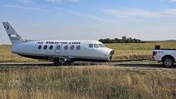 Airplane ice fishing shack turns heads on Sask. lake News Clip