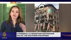 Third strong quake in a month jolts Philippines' Mindanao island News Clip