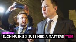 Elon Musk's X Sues Media Matters News Clip