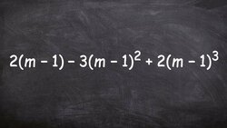 Learn how to factor out an expression from an expression with multiple terms Instructional Video