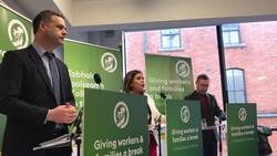 Sinn Fein launches its Giving Workers and Families a Break manifesto News Clip