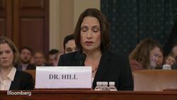 Fiona Hill, During Impeachment Hearing, Says Falsehoods Serve Russia Interests News Clip