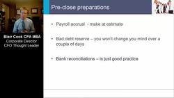 Achieving the Fast Close: Strategies and Ideas for Efficient Financial Reporting Instructional Video