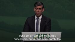 Food security ‘vital part of national security’, Sunak tells farmers News Clip