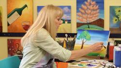 How to Paint Perspective with Acrylic Instructional Video