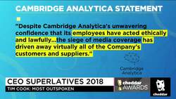 Cheddar Awards: Tim Cook Is 2018's Most Outspoken News Clip