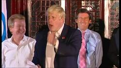 Boris Johnson at London Olympic Handover Party in Beijing in 2008 News Clip
