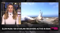 Elon Musk Says Nearly 100 of Starlink Receivers Active in Iran News Clip