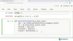 Data Science and Machine Learning (Theory and Projects) A to Z - NumPy for Numerical Data Processing: NumPy KNN Classifier from Scratch Instructional Video