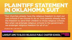 Lawsuit Looks to Block Religious Public Charter School News Clip