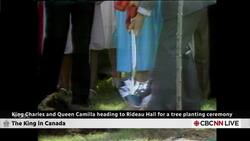 King Charles, Queen Camilla plant blue beech tree at Rideau Hall, Ottawa News Clip