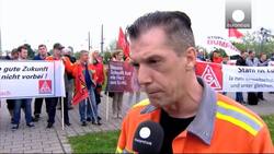 German workers protest over China steel ‘dumping’ News Clip
