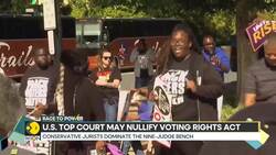 US Supreme Court hears case on Voting Rights Act and race-based redistricting News Clip