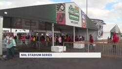 Fans get hyped up for Devils-Flyers MetLife matchup News Clip