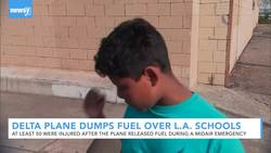 Delta Plane Dumps Fuel Over L.A. County Schools, Injuring At Least 50 News Clip