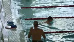 People Swimming at their local Leisure Centre News Clip
