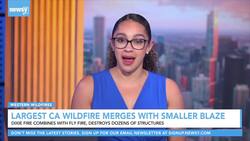 Northern California Wildfires Merge, Prompting More Evacuations News Clip
