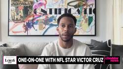 Former NFL Star Victor Cruz on Fitness, NFTs, and Hosting a Spanish-Language Giants TV Show News Clip