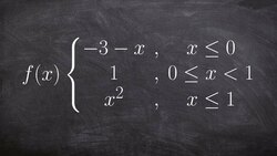 Learn How to Graph a Piecewise Function With Three Functions Instructional Video