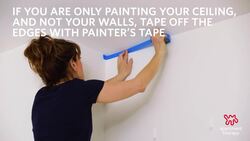 How To Paint A Ceiling Instructional Video