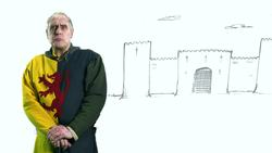 People in a Medieval castle; the constable Instructional Video
