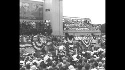 President Franklin D. Roosevelt speaks in Little Rock, AR News Clip