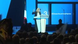CLEAN : French election: Marine le Pen vows to cut inheritance tax News Clip