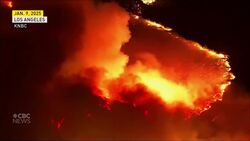 Aerial footage shows Palisades fire in L.A. News Clip