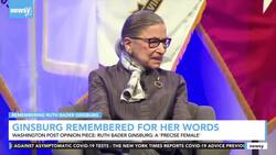 What Justice Ruth Bader Ginsburg Meant To Women News Clip