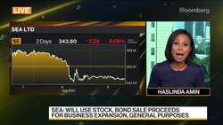 Sea Falls After $6.28 Billion Offering News Clip
