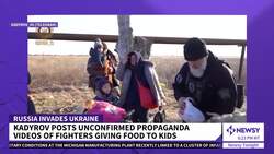 Chechen Warlord Claims He Met With Troops Just Miles From Kyiv News Clip