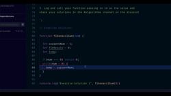 JavaScript Mastery from Zero to Hero - Prepare for Coding Interviews - Solution - Convert an Exponential Solution to a Linear Solution Instructional Video
