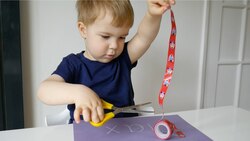 Name Recognition Activity Using Tape Instructional Video