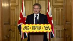 Grant Schapps MP giving daily coronavirus press briefing News Clip