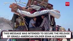 Hamas Offers To Release U.S.-Israeli Hostage Edan Alexander During Eid Ceasefire News Clip