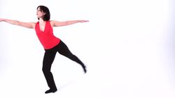 How to Do a Chaine Leap Jazz Dance Move Instructional Video