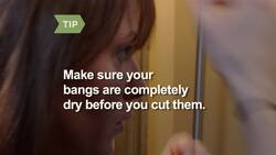 How to Trim Your Own Bangs Instructional Video