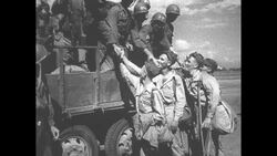 Gen. Douglas MacArthur at Yokosuka Airport News Clip