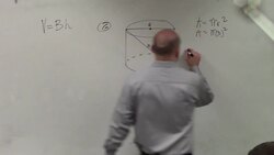 How to find the volume of a cylinder when not given the height Instructional Video