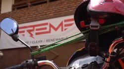 VOICED : In Rwanda, local mechanics pioneer motorbike switch to electric to cut carbon emissions News Clip