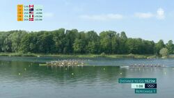 Defending Olympic champion Canadians qualify for women's rowing 8 final News Clip